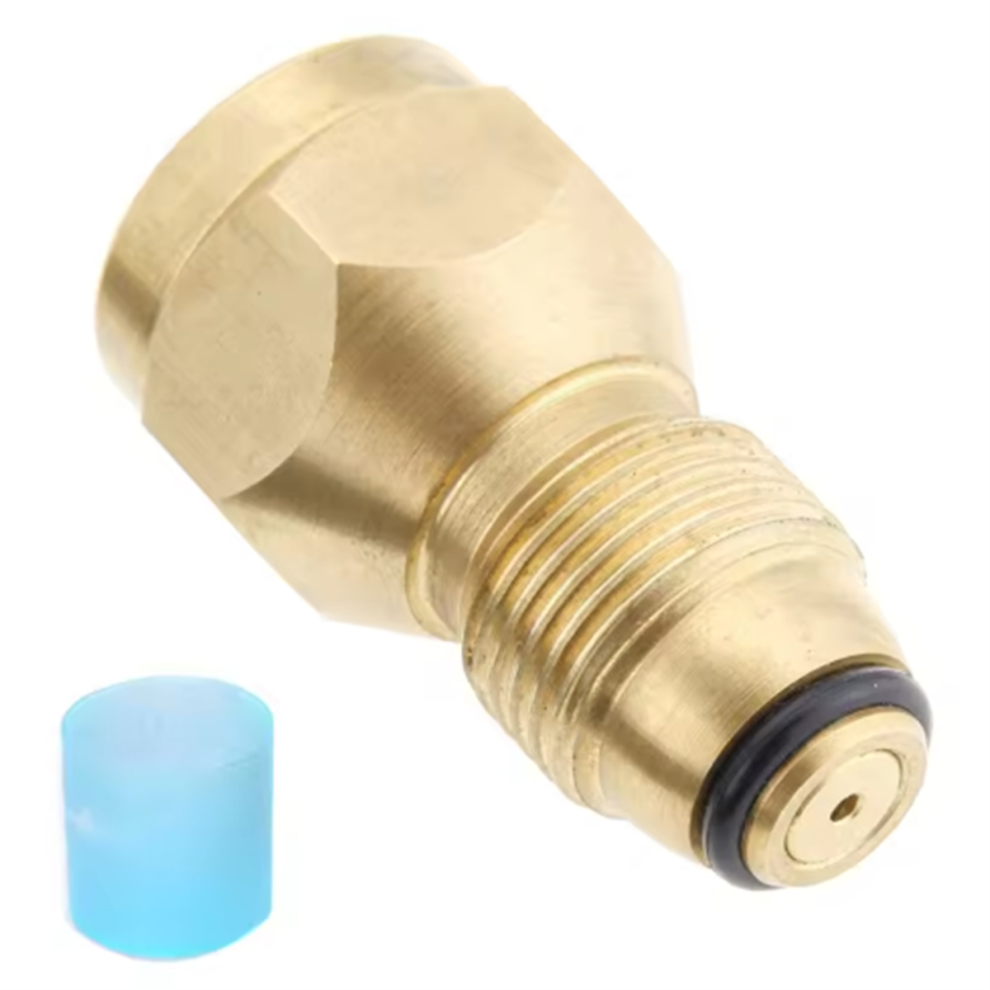 Adattatore Per Ricarica Bombola Di Propano Da Una Libbra Di Pol A Bombola Cilindrica Qcc1 Fi