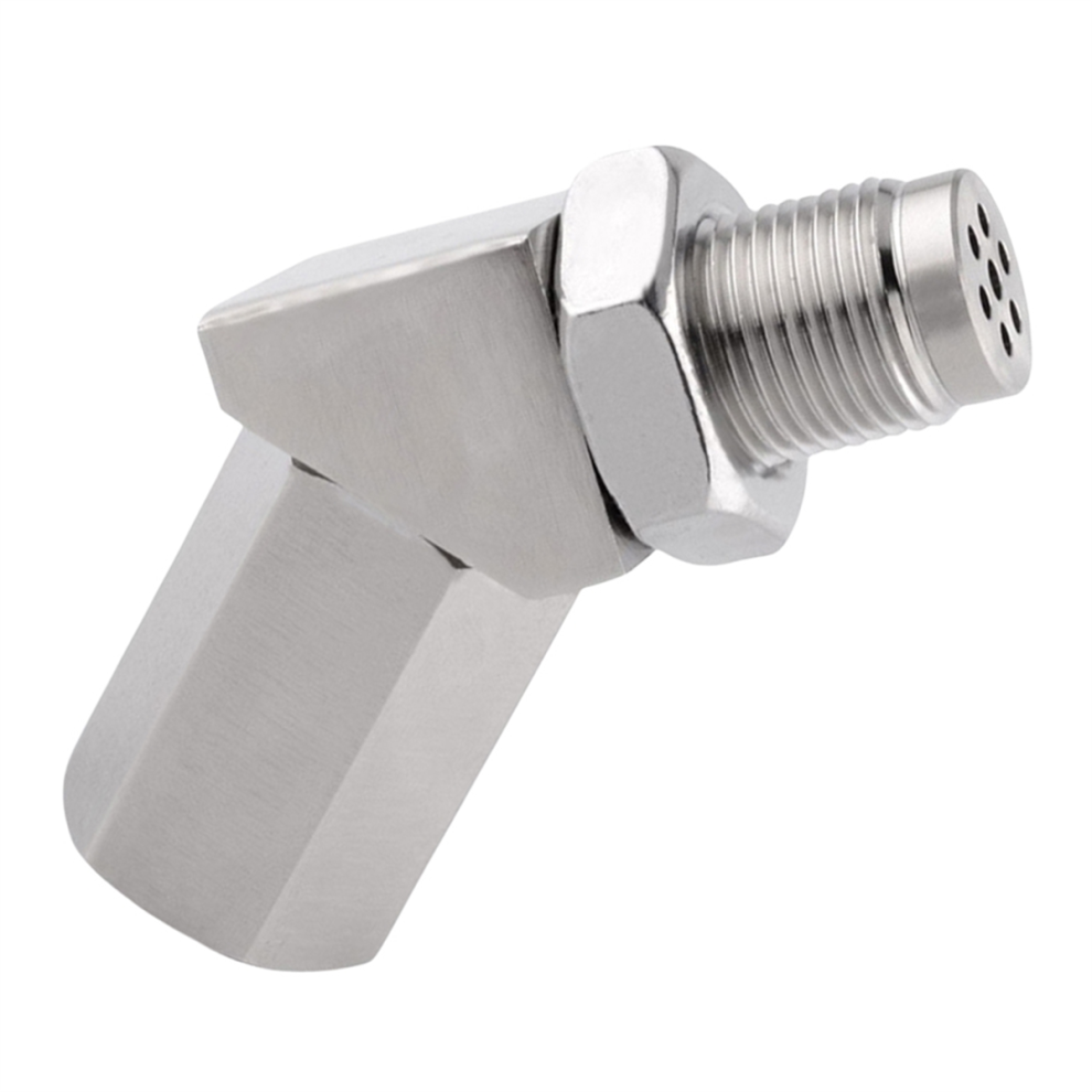 Adattatore Filettato Distanziatore A 45 Gradi Per Estensione Sensore Ossigeno O2 M18X1,5 Cel