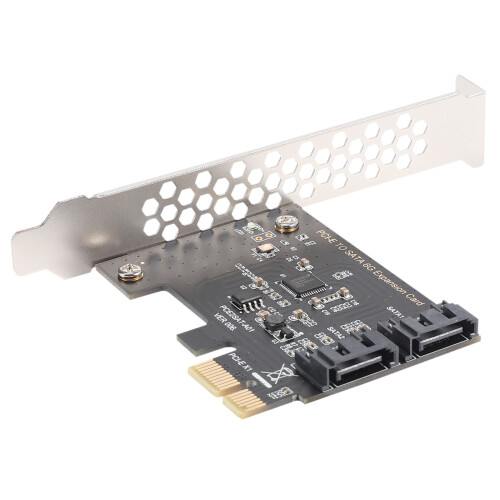 PCIe PCI Express σε SATA3.0 2-Port SATA III 6G Ελεγκτής επέκτασης Ca 1