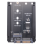 Adattatore da SSD M.2 NGFF () a 2,5" con socket B+M nero per 2230/2242/2 7