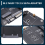 Adattatore da SSD M.2 NGFF () a 2,5" con socket B+M nero per 2230/2242/2 3