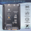 Adattatore da SSD M.2 NGFF () a 2,5" con socket B+M nero per 2230/2242/2 4