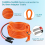 Solarpanel auf DC 8mm Adapterkabel 2m, Anschluss DC7909/8020 Stecker 5