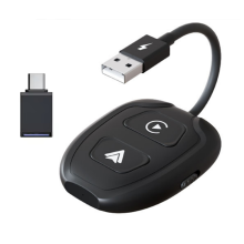 Auto Wireless Carplay & Android Auto Box 2in1 Verdrahtet zu Dongle Plug & Play C