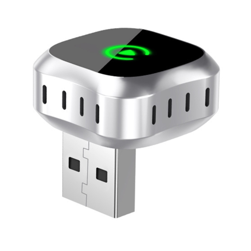 Adattatore Android Auto Wireless CarPlay Dongle 2 in 1, Smart Box AI per auto 2