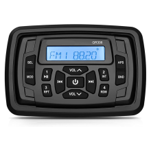 Στερεοφωνικό θαλάσσιου σκάφους Αδιάβροχο Bluetooth FM AM Ψηφιακά μέσα Audi