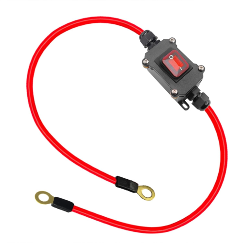 Interruttore di linea DC12V DC12-24V DPST cablaggio bidirezionale 25A IP67 con