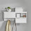SoBuy Cabide de Parede com Prateleira FHK24-W 9