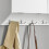 SoBuy Cabide de Parede com Prateleira FHK24-W 6