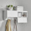 SoBuy Cabide de Parede com Prateleira FHK24-W 8