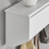SoBuy Cabide de Parede com Prateleira FHK24-W 5
