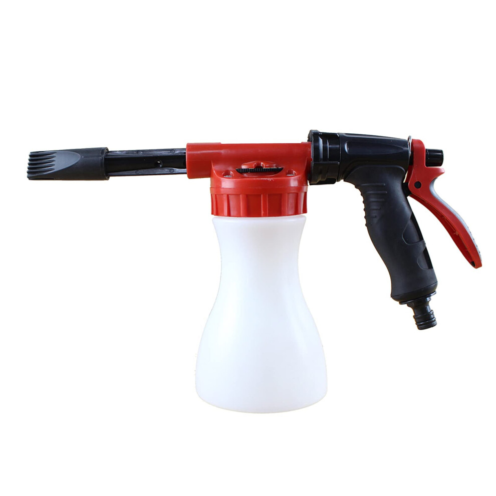1L Adjustable Car Washing Machine Foam Nozzle Car Washing Foam Cleaning Foamer Pot Soap Shampoo Sprayer Foam Ref: 2036 6276012058900