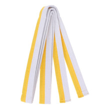 Taekwondo Belt Karate Martial Arts Aio Double Pack Belt White / yellow Ref: 1812
