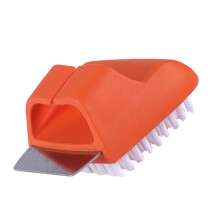 Grill Brush Grill Cleaner Scraper Outdoor Grill Tool PP Orange Ref: 1104