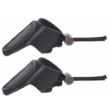Archery Thumb Ring  Leather Thumb Finger Guard with Rope Leather Archery Thumb Guard Finger Protector for Archery 2 Pack Black Ref: 2670