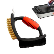 Grill Brush for Outdoor Grill, Multifunctional Cleaning Tools, Ergonomic Scraper, Robust Cleaner