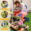 Robust garden stool with 360 swivel and adjustable height Ref: 3693 5