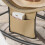 SoBuy Πτυσσόμενη Ξαπλώστρα Κούνια Χακί 143x57x85cm 6