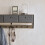 SoBuy Wall Coat Rack with 3 Baskets & 7 Hooks 8