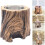 Mini Table Fire Pit for Indoor and Outdoor, Decorative Heater brown 5