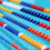 Swim lane lines, adjustable floating partition, Nylon Rope L22m/72.6ft 1