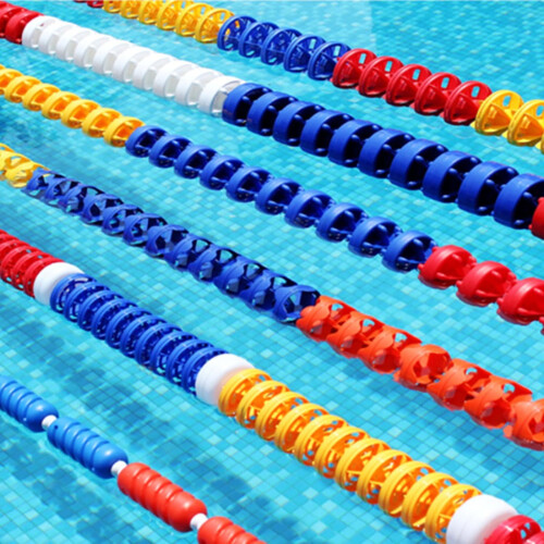 Swim lane lines, adjustable floating partition, Nylon Rope L22m/72.6ft