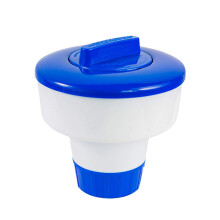 Large swim dispenser, swim cup, chlorine tablet dispenser for pool, spa, whirlpool and fountain, perfect for inflatable aboveground pools