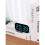 LED Electric Digital Alarm Clock Mains Power Mirror Display Bedroom Bedside 7