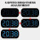 LED Electric Digital Alarm Clock Mains Power Mirror Display Bedroom Bedside 10