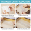 Drawer Dividers 8 Pack, Adjustable Drawer Organizer, Clear Plastic 3