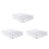 Drawer Dividers 8 Pack, Adjustable Drawer Organizer, Clear Plastic 1