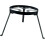 25 cm Foldable Campfire Tripod Fire Pit Stand Accessory for Hiking Circulation Saving Mat Black Ref: 1256 5