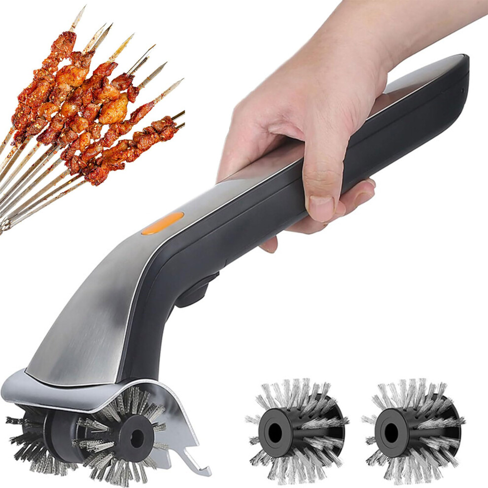 Electric Grill Brush, Stainless Steel BBQ Cleaning Brush with Water Reservoir Ref: 5472-image-OPC-PJ5MYDT-NEW