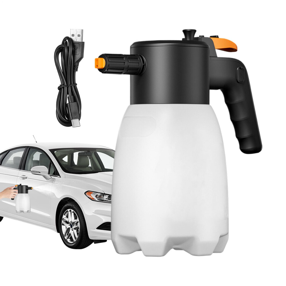 Foam Sprayers For Car Wash 1.8L Electric Cleaning Reusable Vehicle Accessories 6493810362217