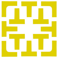 Courts Line Markers Temporary Line Throw Down Markers For Outdoor Indoor Tennis Badminton Ref: 4840
