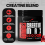 Creatine Max Gummies 5000mg plus 500mg BCAAs + 500mg L-Carnitine - 90 Gummies 4