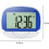Pocket Pedometer with Large LCD Display for Elderly white / blue Ref: 5883 3