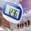 Pocket Pedometer with Large LCD Display for Elderly white / blue Ref: 5883 2