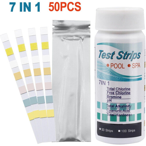 2X Pool And Spa Test Strips, Test Strips, PH Test Strips for Home Water Ref: 2223 1