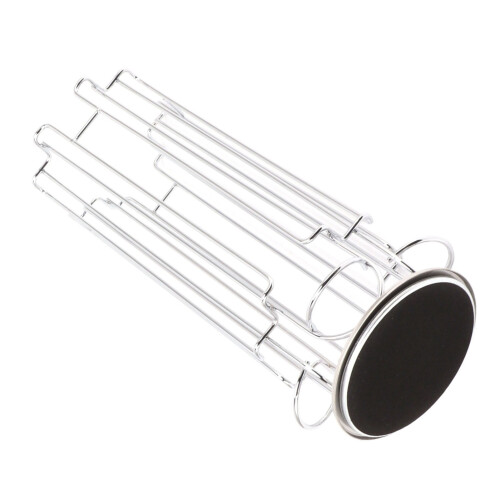 Silberner 24-Kapsel-Halter, 33x14cm, drehbar