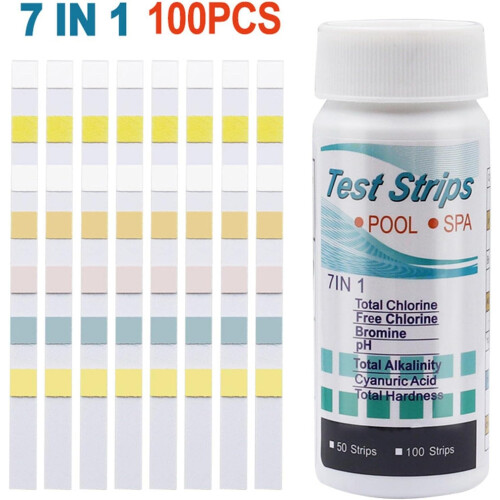 2X Pool And Spa Test Strips, Test Strips, PH Test Strips for Home Water Ref: 2846 1