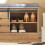 SoBuy Shoe Bench Storage Brown 80x35x48cm 10