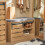 SoBuy Shoe Bench Storage Brown 80x35x48cm 16