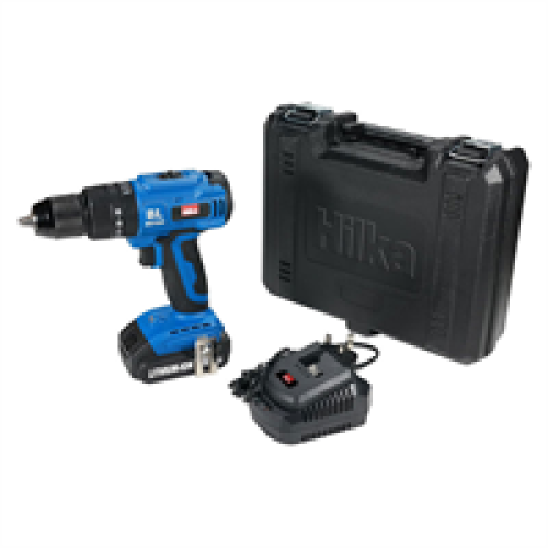 Hilka Hilka Tools 18V Li-ion Brushless Combi Drill - Blue