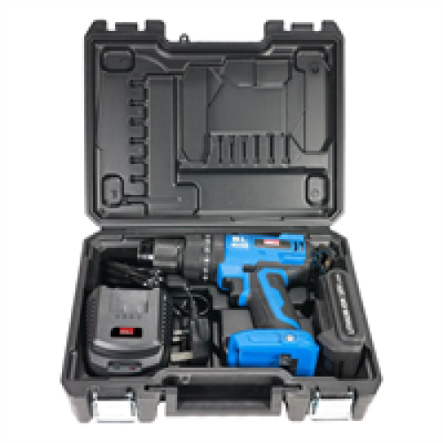 Hilka Hilka Tools 18V Li-ion Brushless Combi Drill - Blue 2