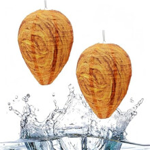 2er Set Wasp Nest Dummies Realistic Hornet Wasp Nest Dummies, UVResistant Effective Wasp Deterrent Ref: 3510
