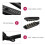 (black) 3/4Inch Professional Volumizing Ceramic Hair Iron 3