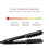 (white) 3/4Inch Professional Volumizing Ceramic Hair Iron 6