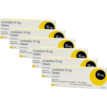 30 Loratadine Hayfever & Allergy Relief, 10mg, 180 Tablets 6-Month Supply