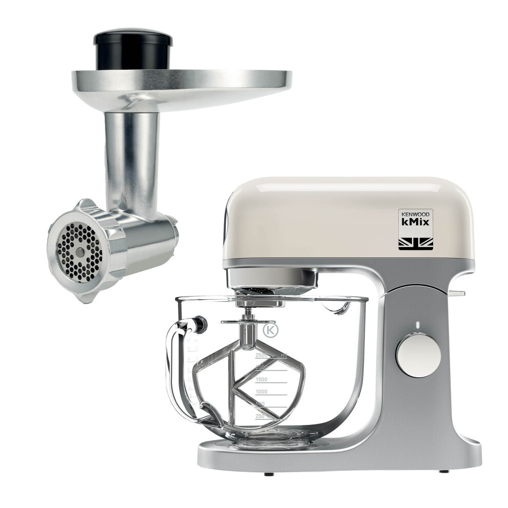 Kenwood 5L Kmix Stand Mixer & Food Mincer Cream